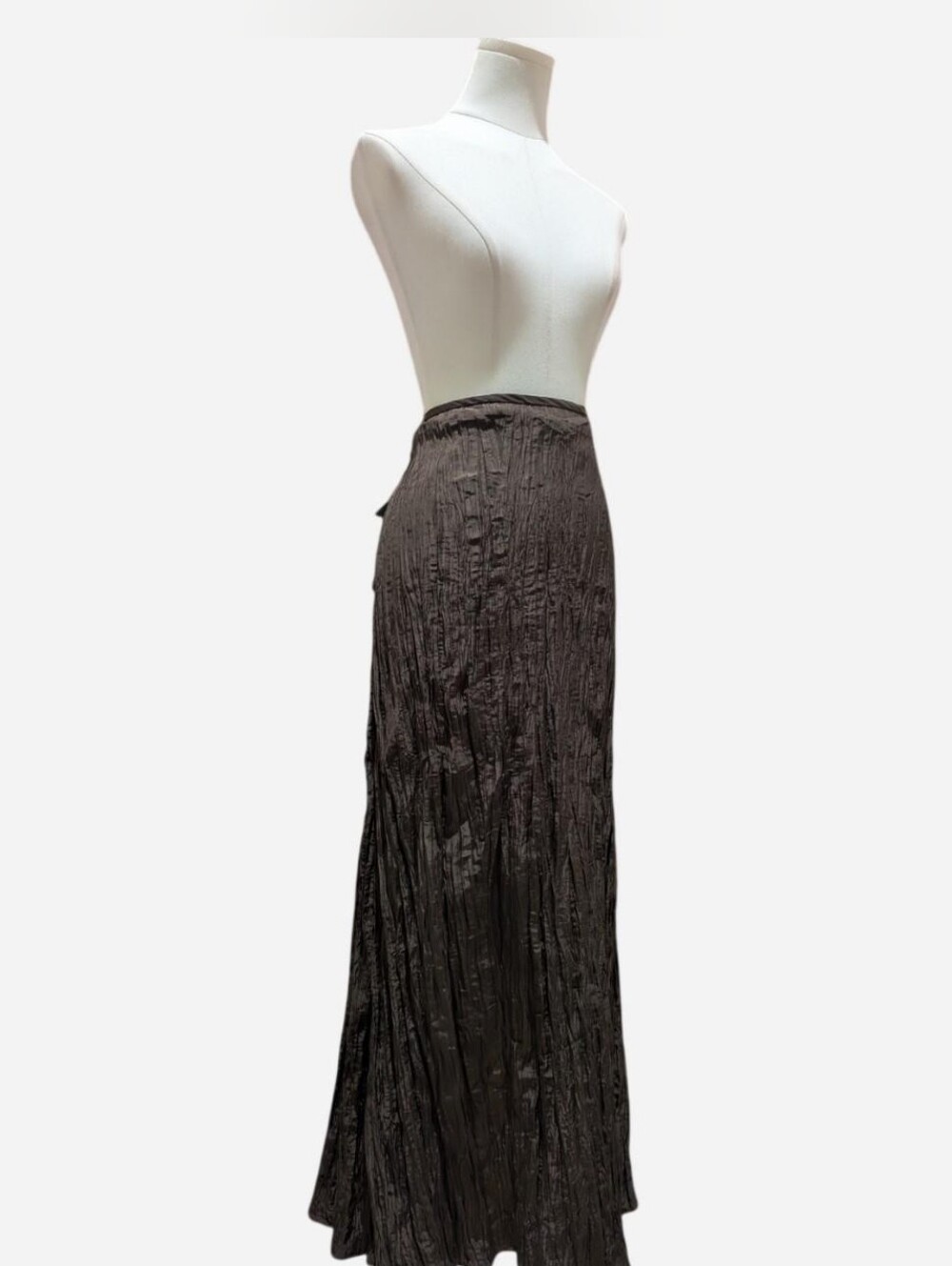 80s Victor Costa Miscro-Pleat Maxi Skirt (XL) ‼️open to Offers